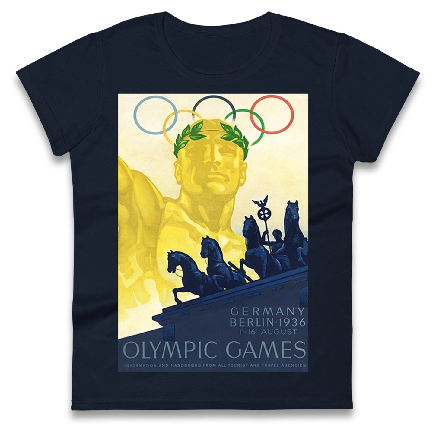 1936 Olympic Ladies T Shirt