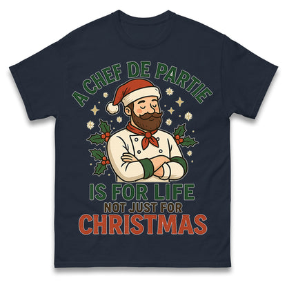 Chef De Partie Christmas T Shirt