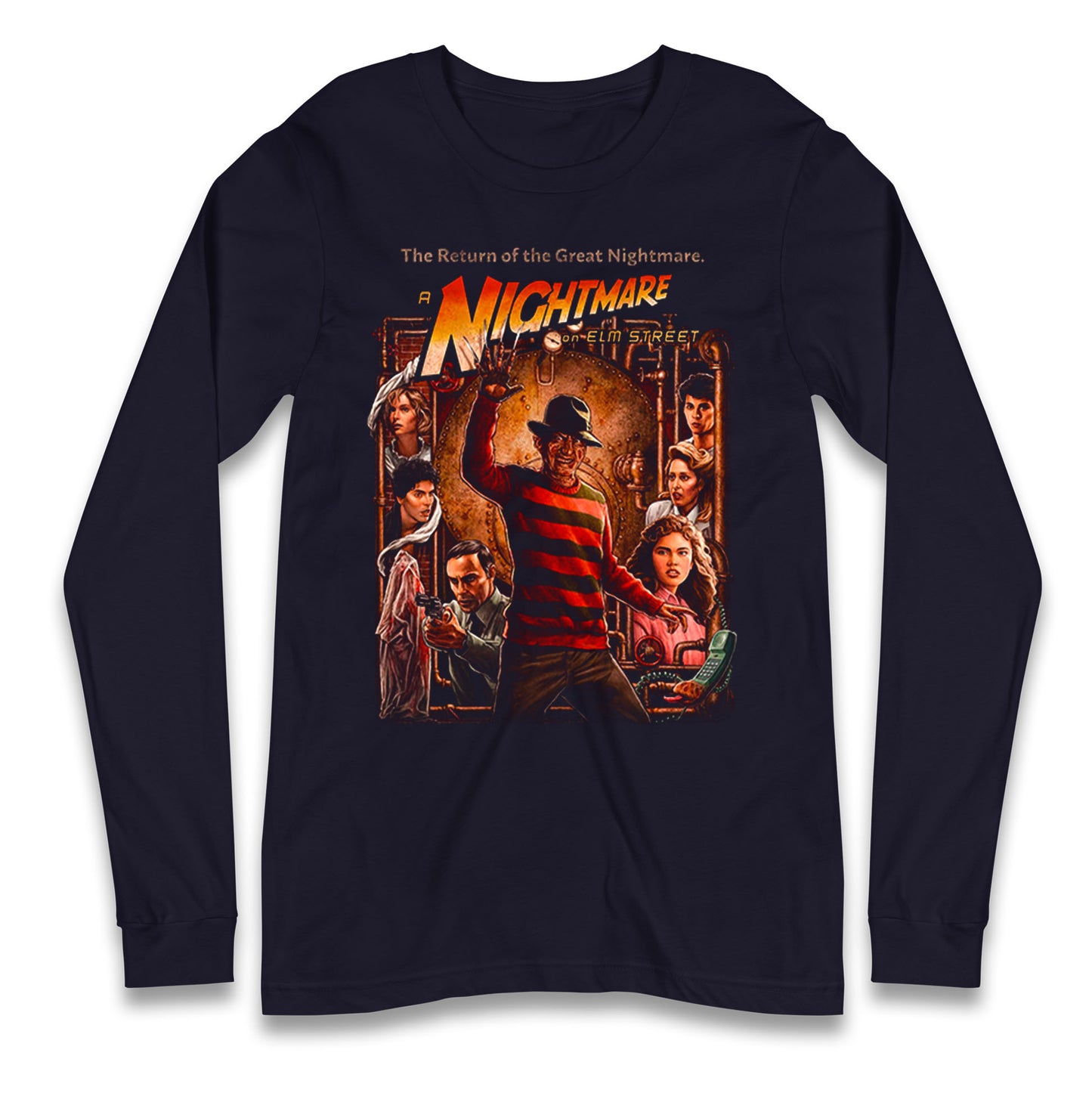 1 2 Freddy's Coming For You Longsleeve T Shirt