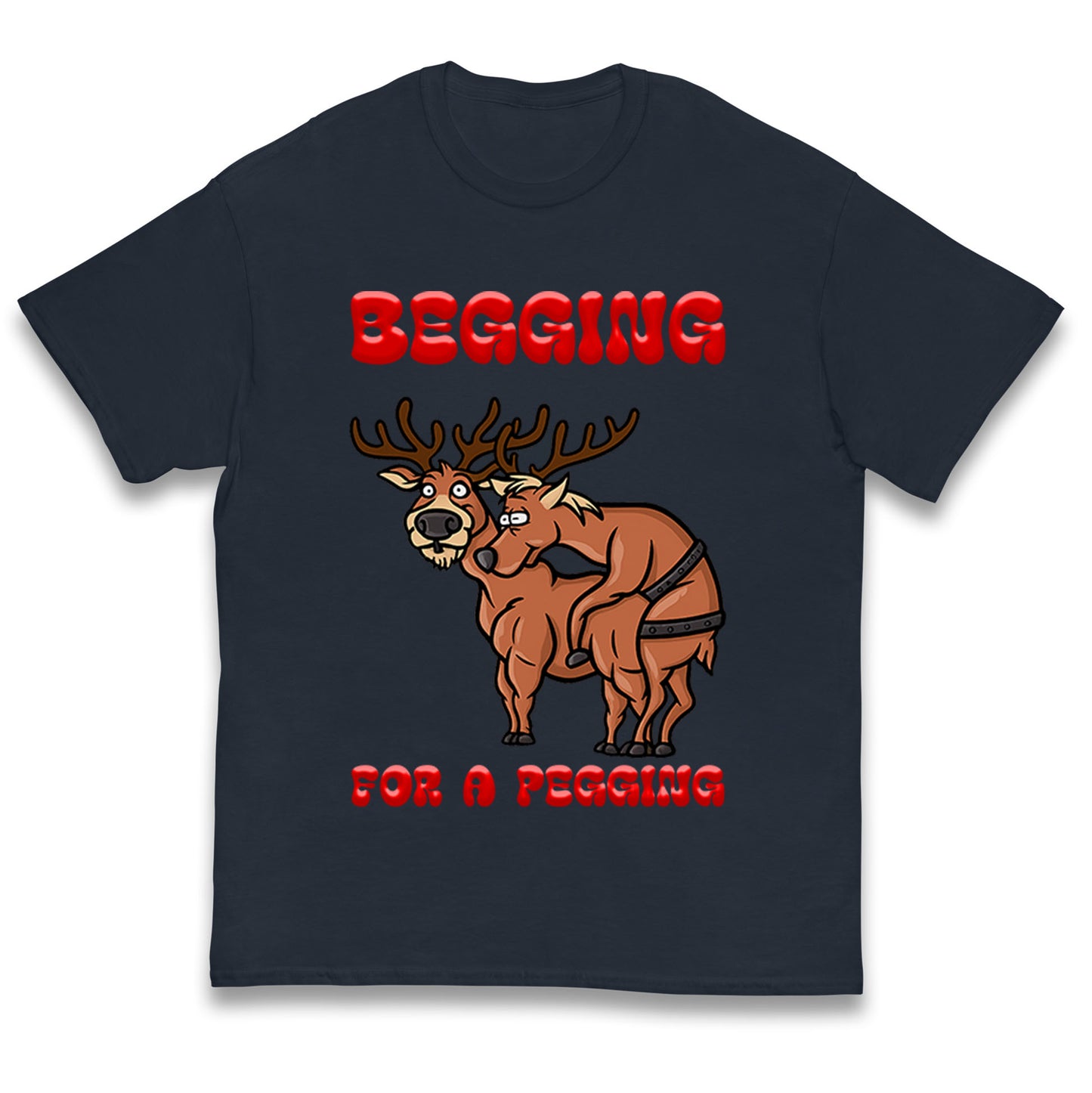 Deer Christmas Kids T Shirt