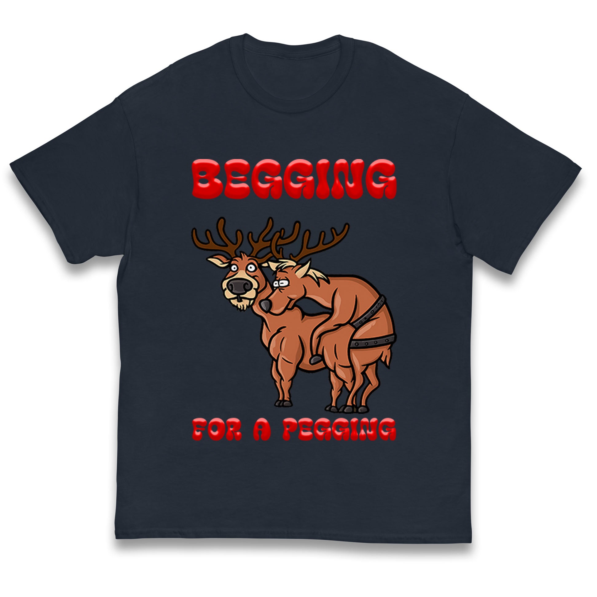 Deer Christmas Kids T Shirt