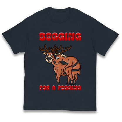 Deer Christmas Kids T Shirt