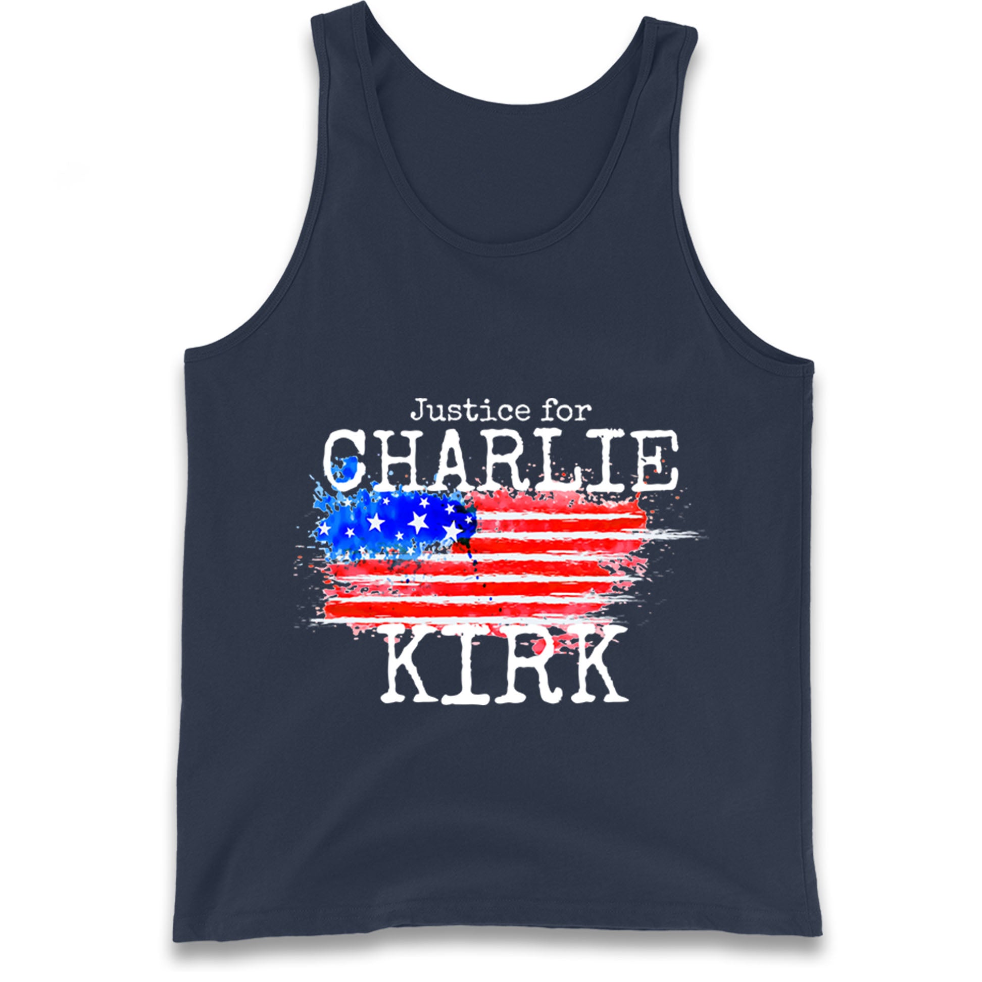 Justice For Charlie Kirk Tank Top