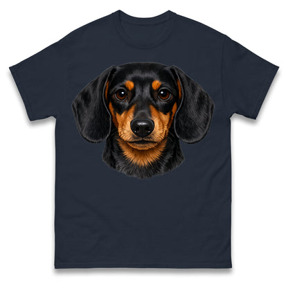 Dachshund Dog Face T Shirt