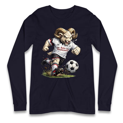 Old School Derby County Longsleeve T Shirt 