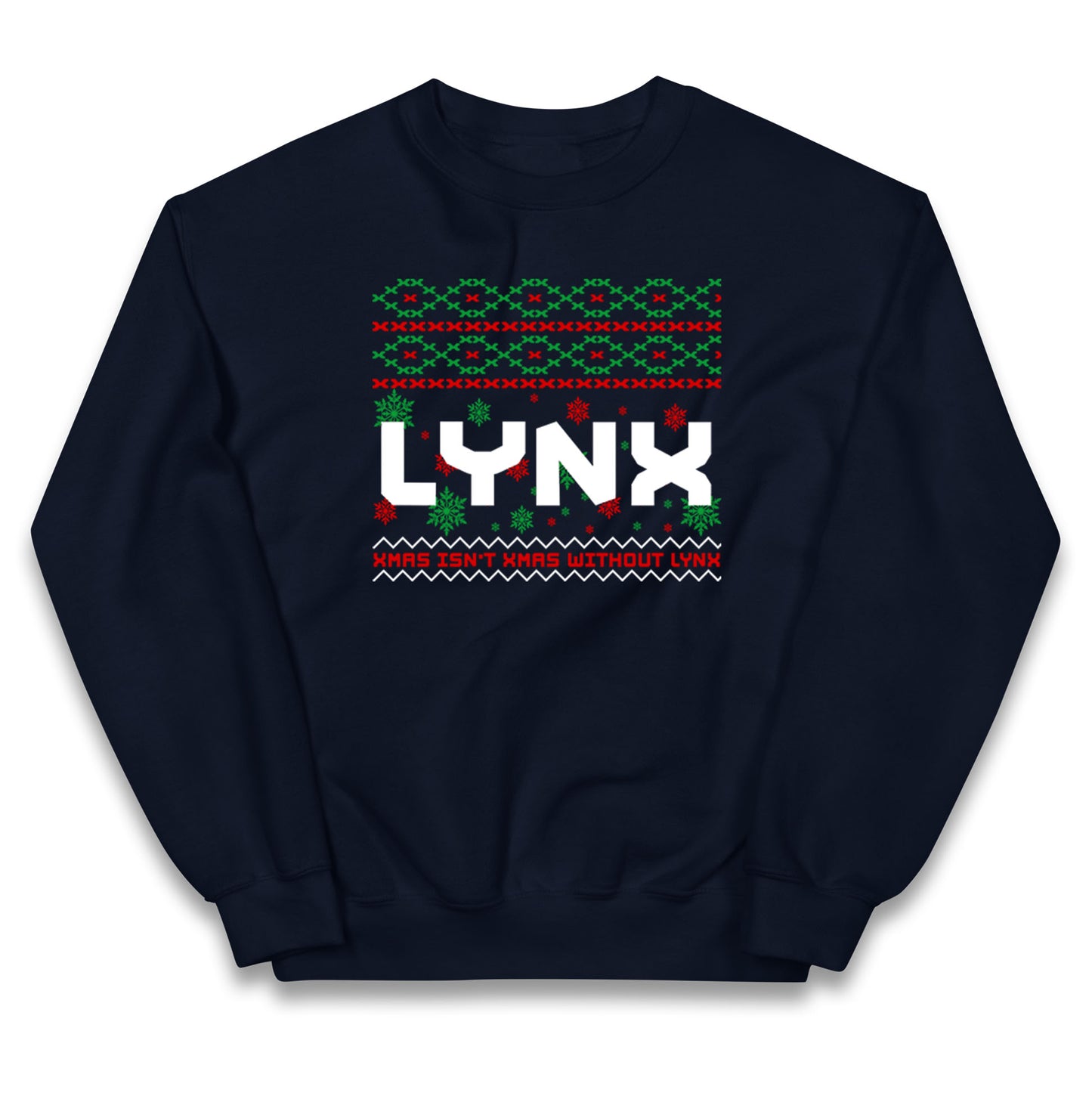 Lynx Christmas Kids Jumper