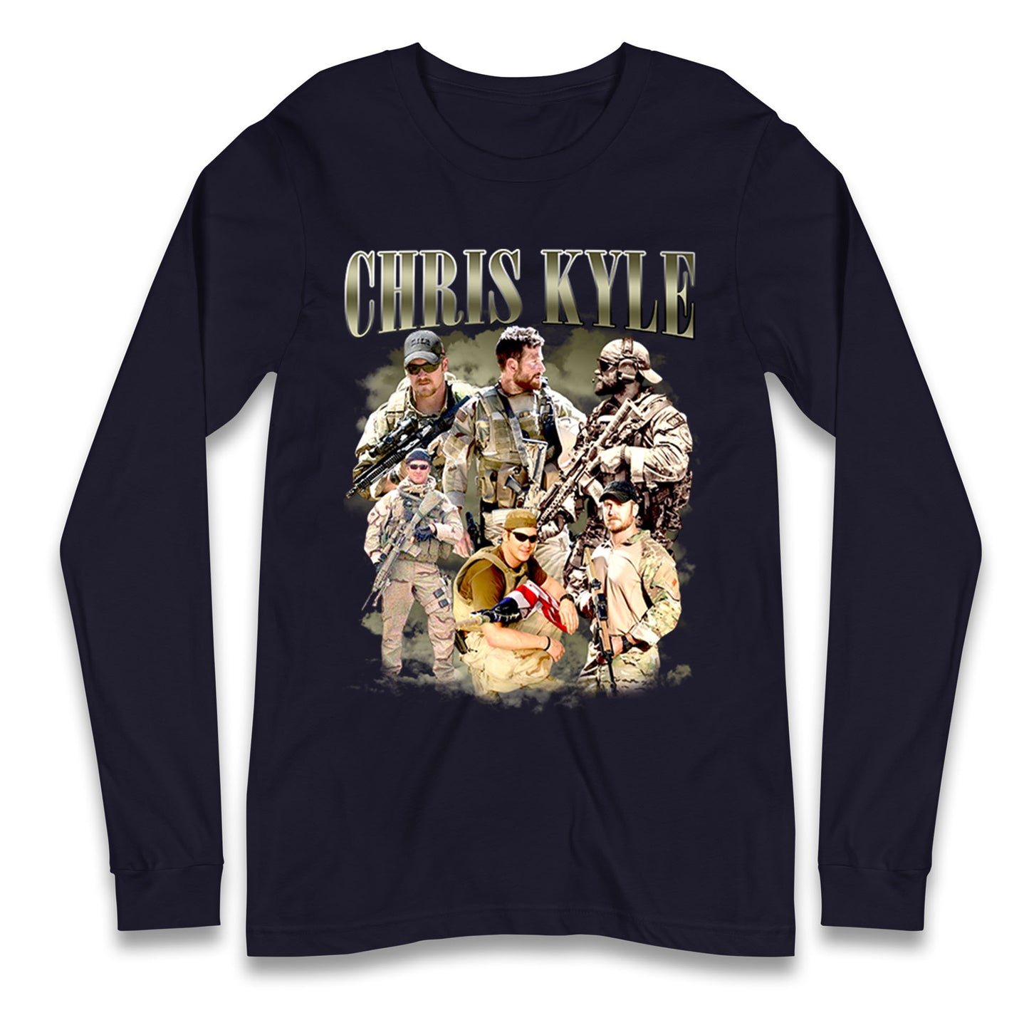 Chris Kyle American Sniper Longsleeve T Shirt
