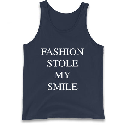 Fashion Stole My Smile Tank Top