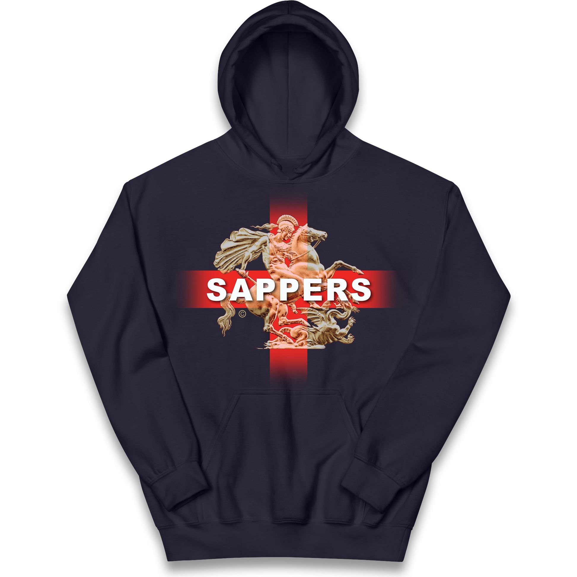 Royal Engineers Sappers England Kids Hoodie