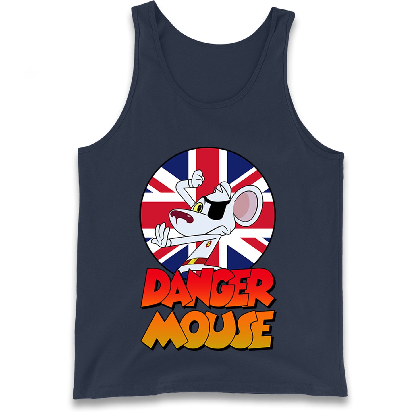 Danger Mouse Union Jack Tank Top