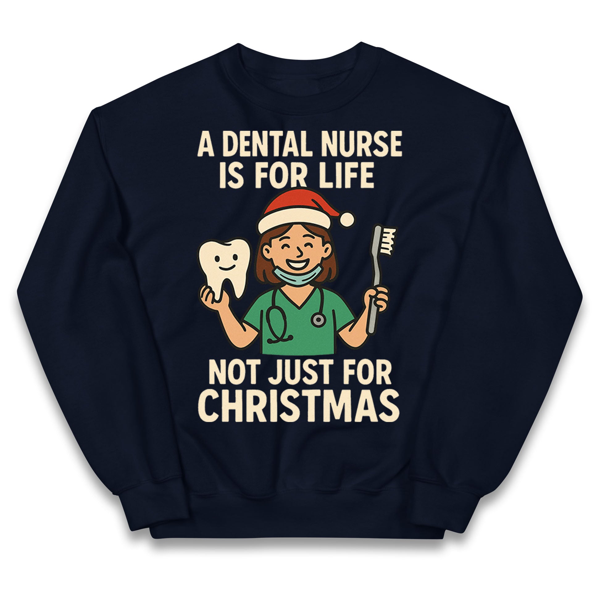 Dental Nurse Christmas Kids Jumper