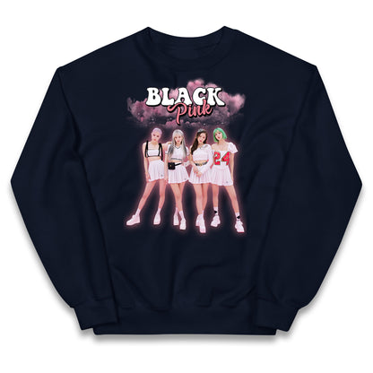 Blackpink K Pop Band Kids Jumper