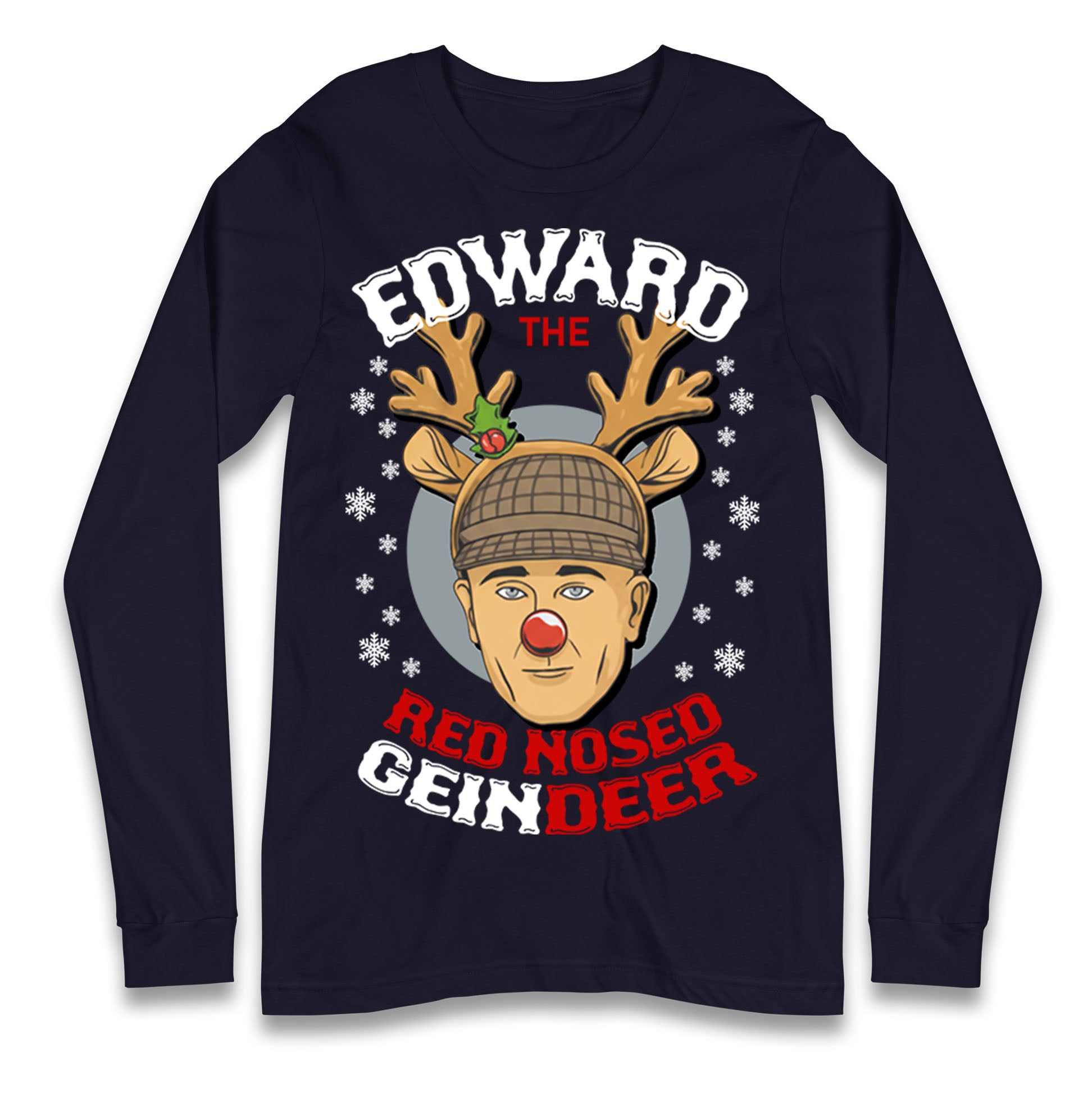 Ed Gein Reindeer Longsleeve T Shirt
