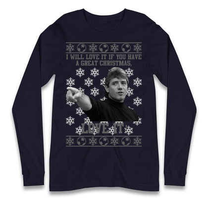 Kevin Keegan Christmas Long Sleeve T Shirt