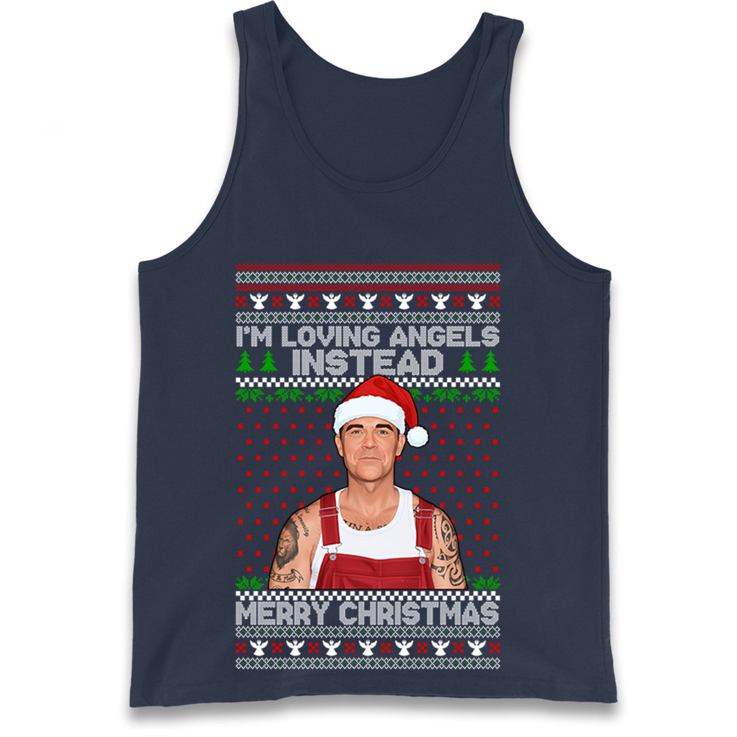 Robbie Williams Christmas Tank Top