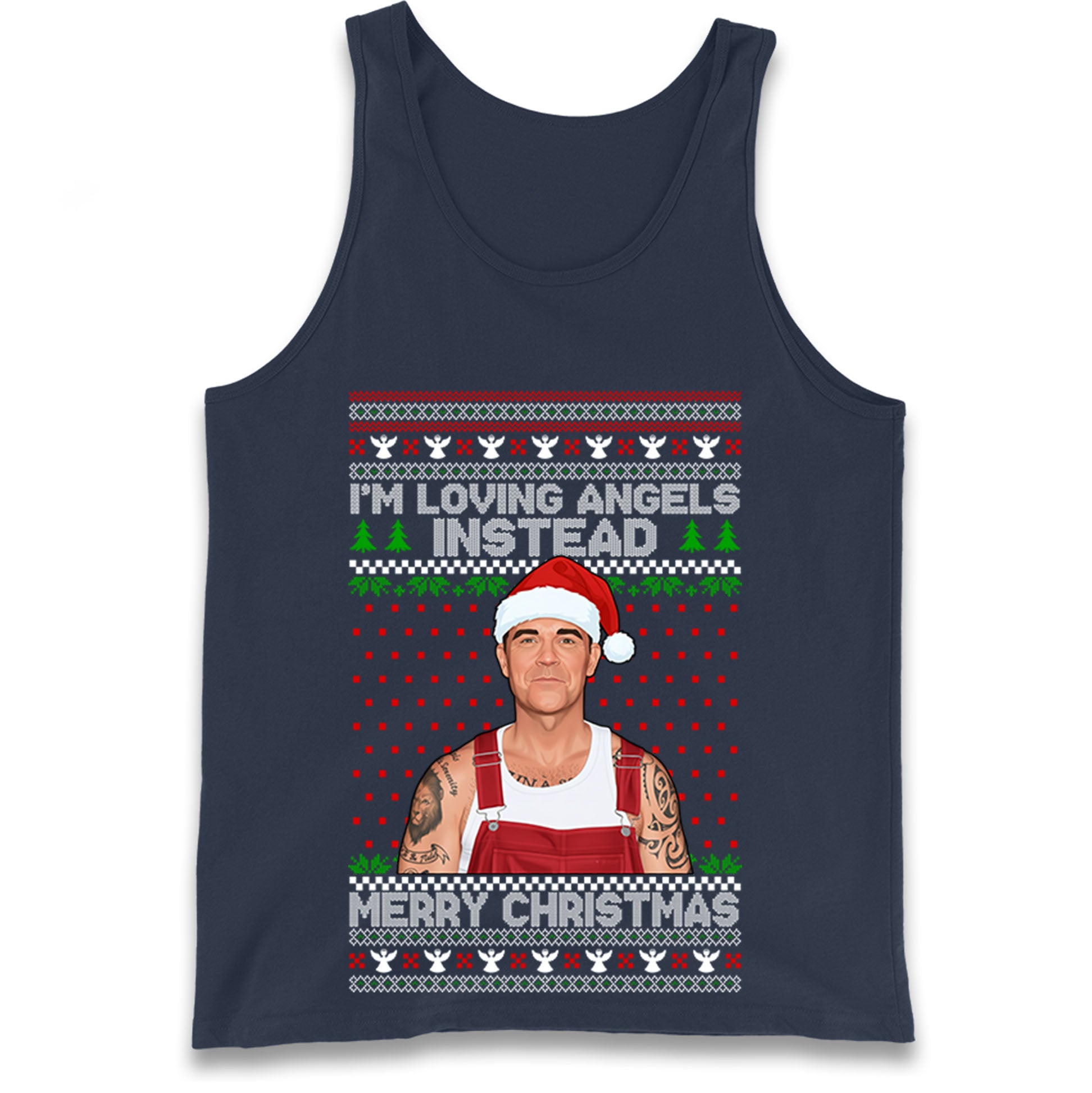 Robbie Williams Christmas Tank Top