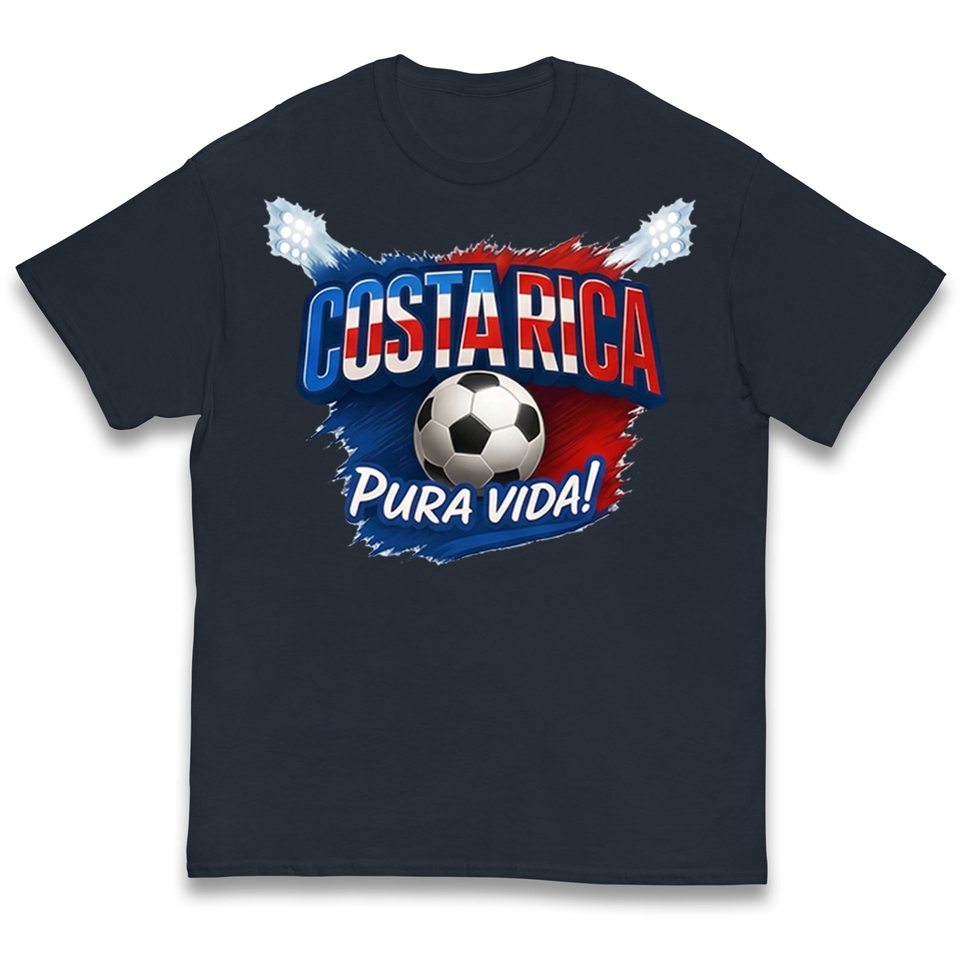 Costa Rica Retro World Cup Kids T Shirt 