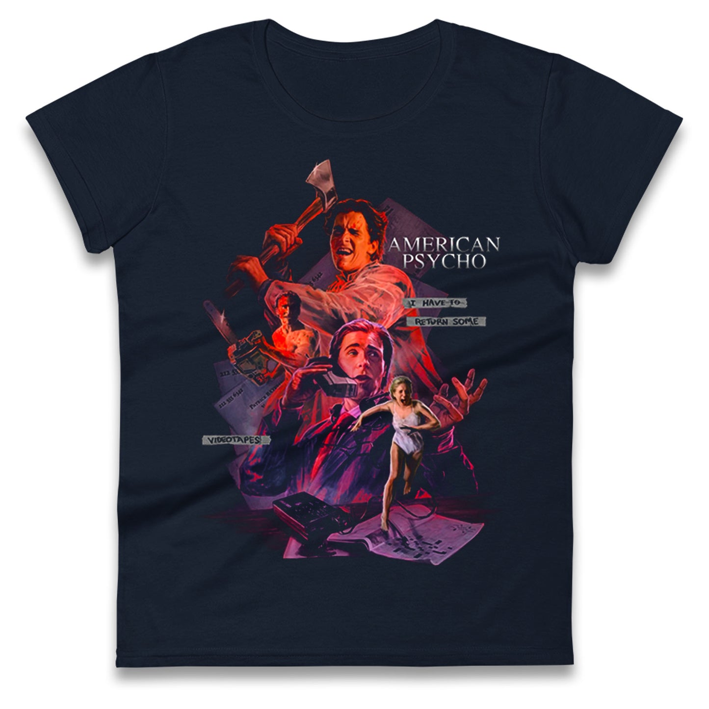 American Psycho Ladies T Shirt