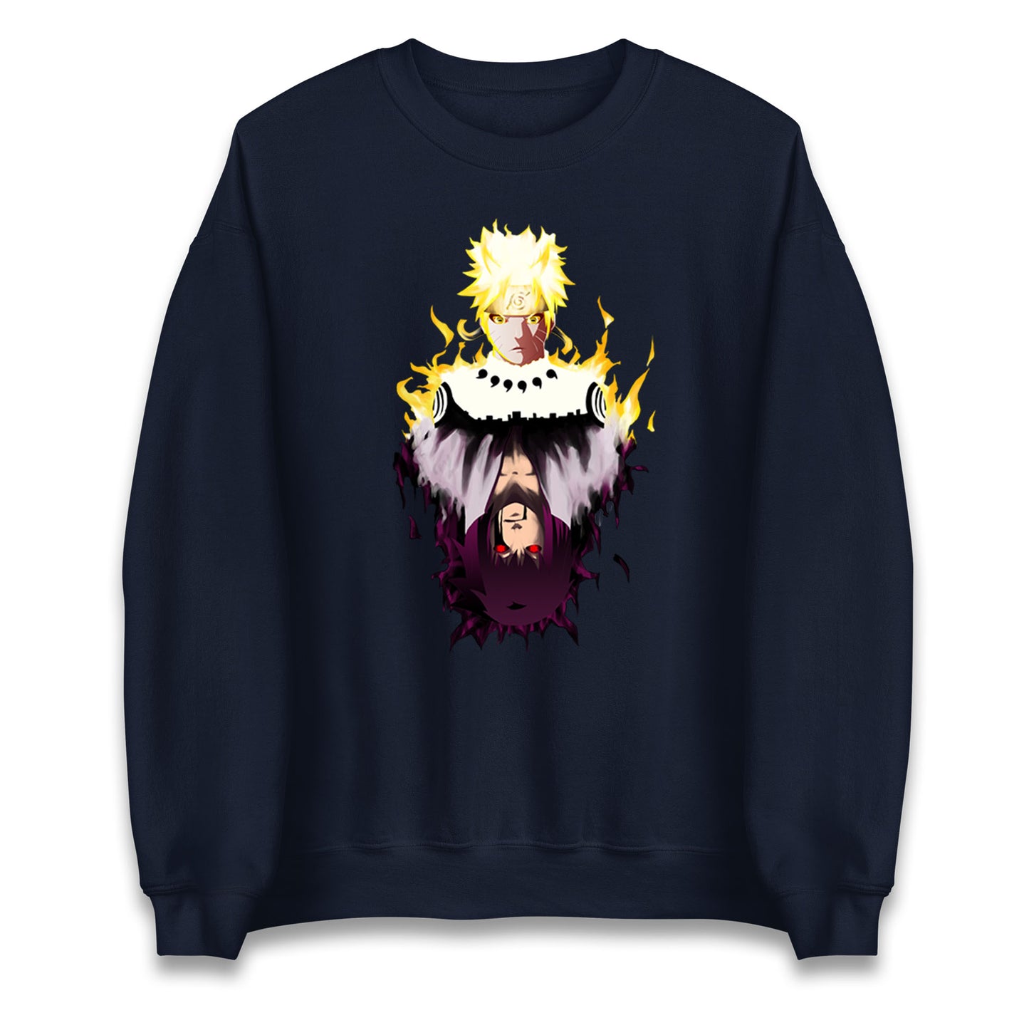 naruto uzumaki and sasuke uchiha sweatshirt