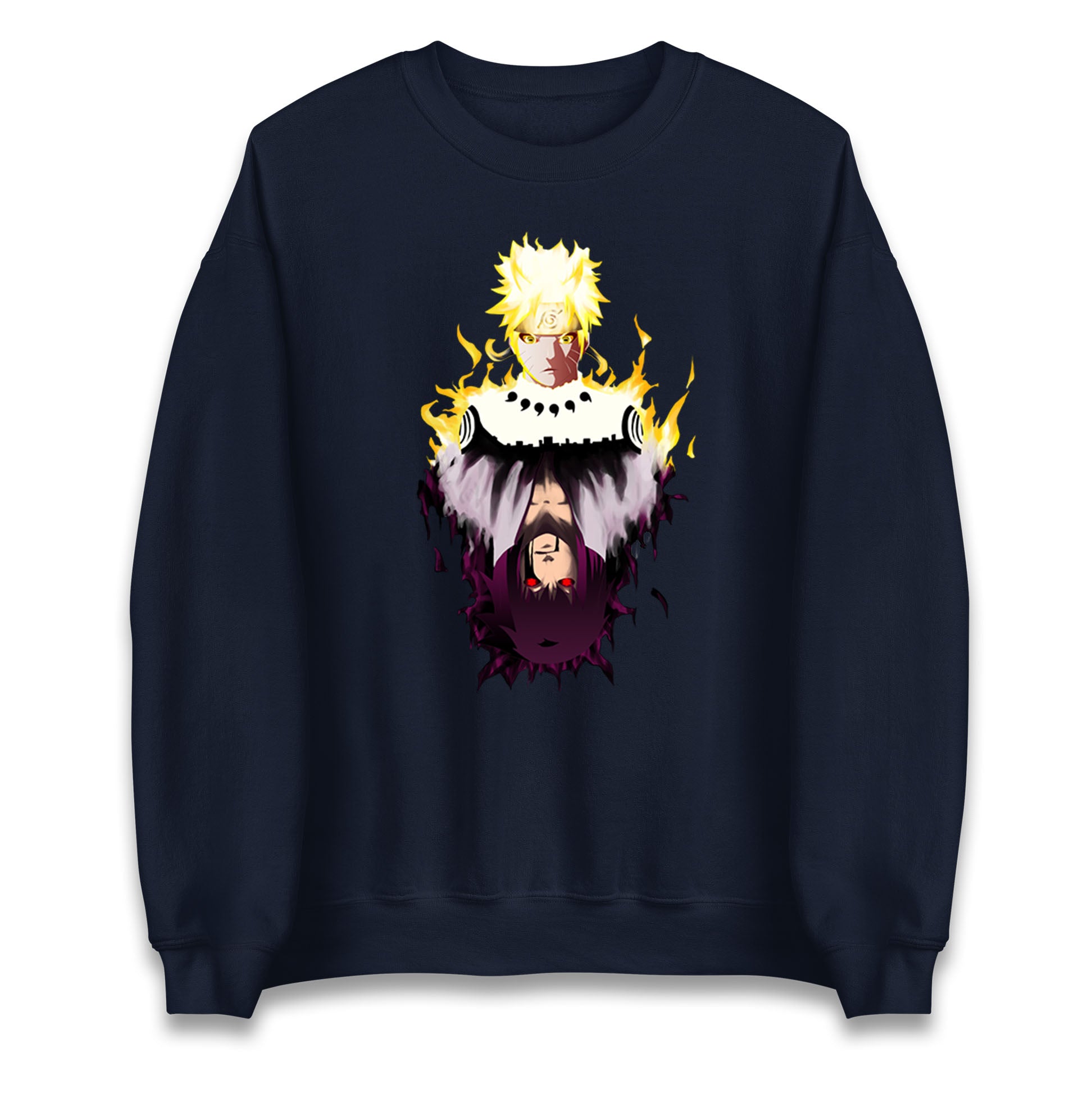 naruto uzumaki and sasuke uchiha sweatshirt