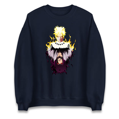naruto uzumaki and sasuke uchiha sweatshirt