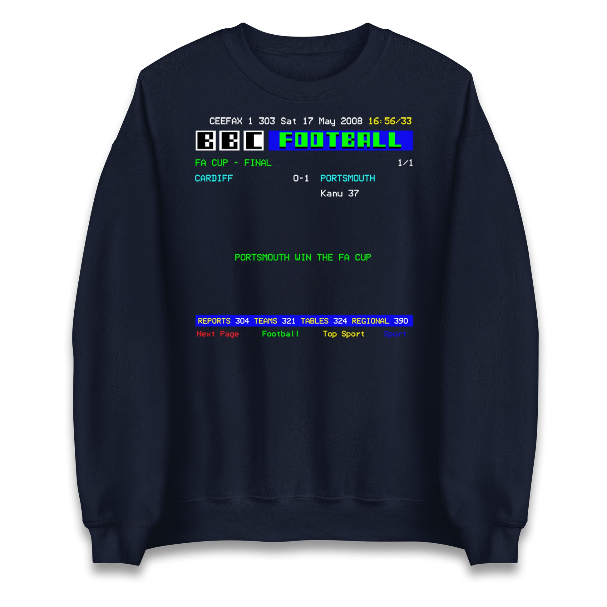 Portsmouth FA Cup Winners 2008 Jumper 
