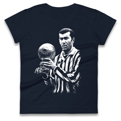 Zinedine Zidane Juventus Ladies T Shirt