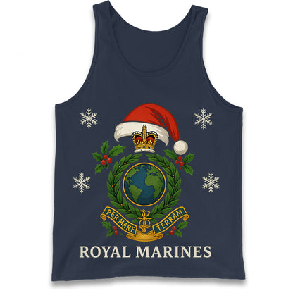 Royal Marines Christmas Tank Top