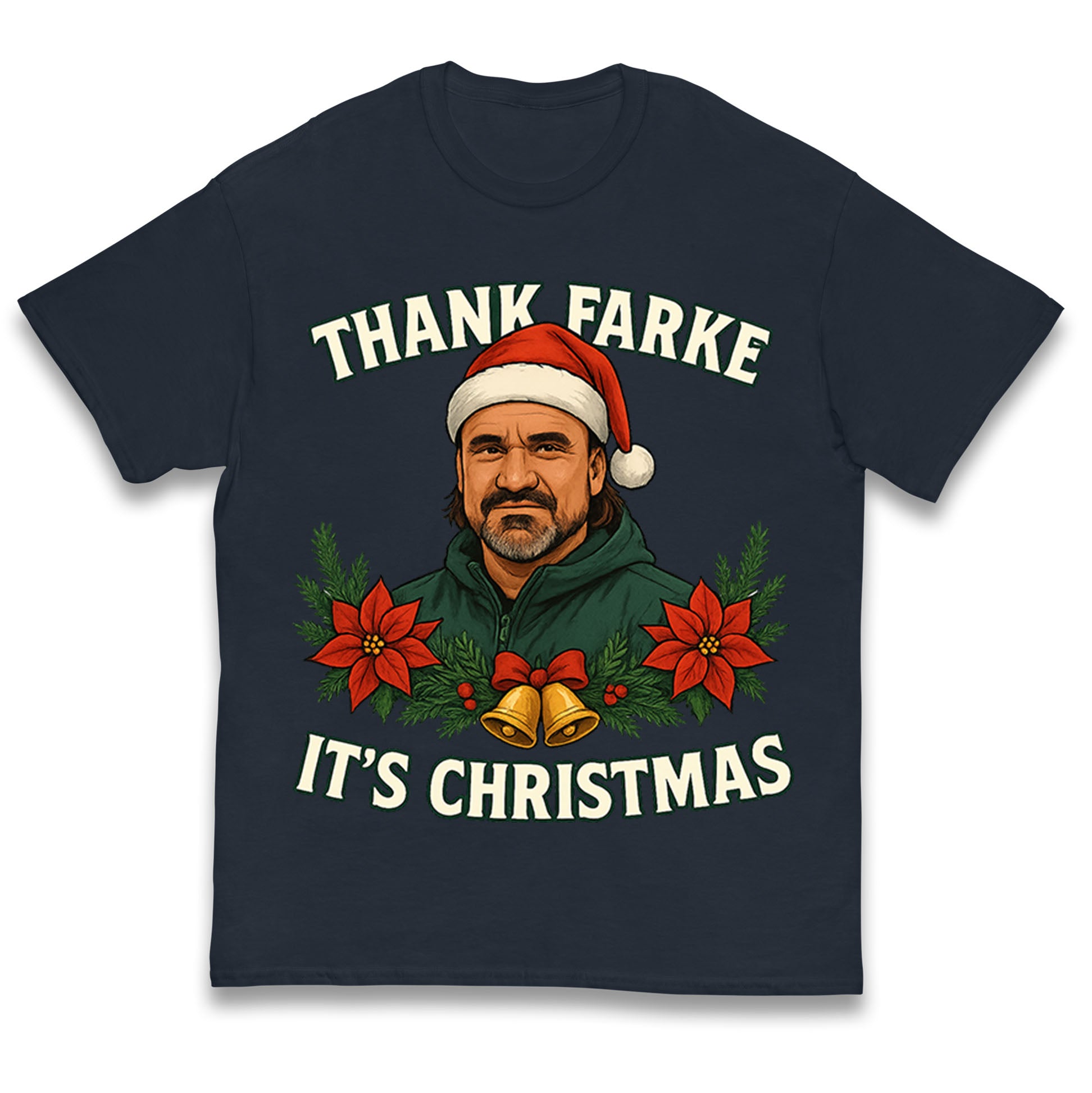 Leeds Utd Christmas Kids T Shirt 