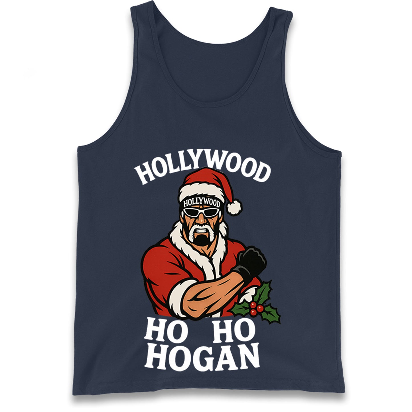 Hulk Hogan Christmas Tank Top