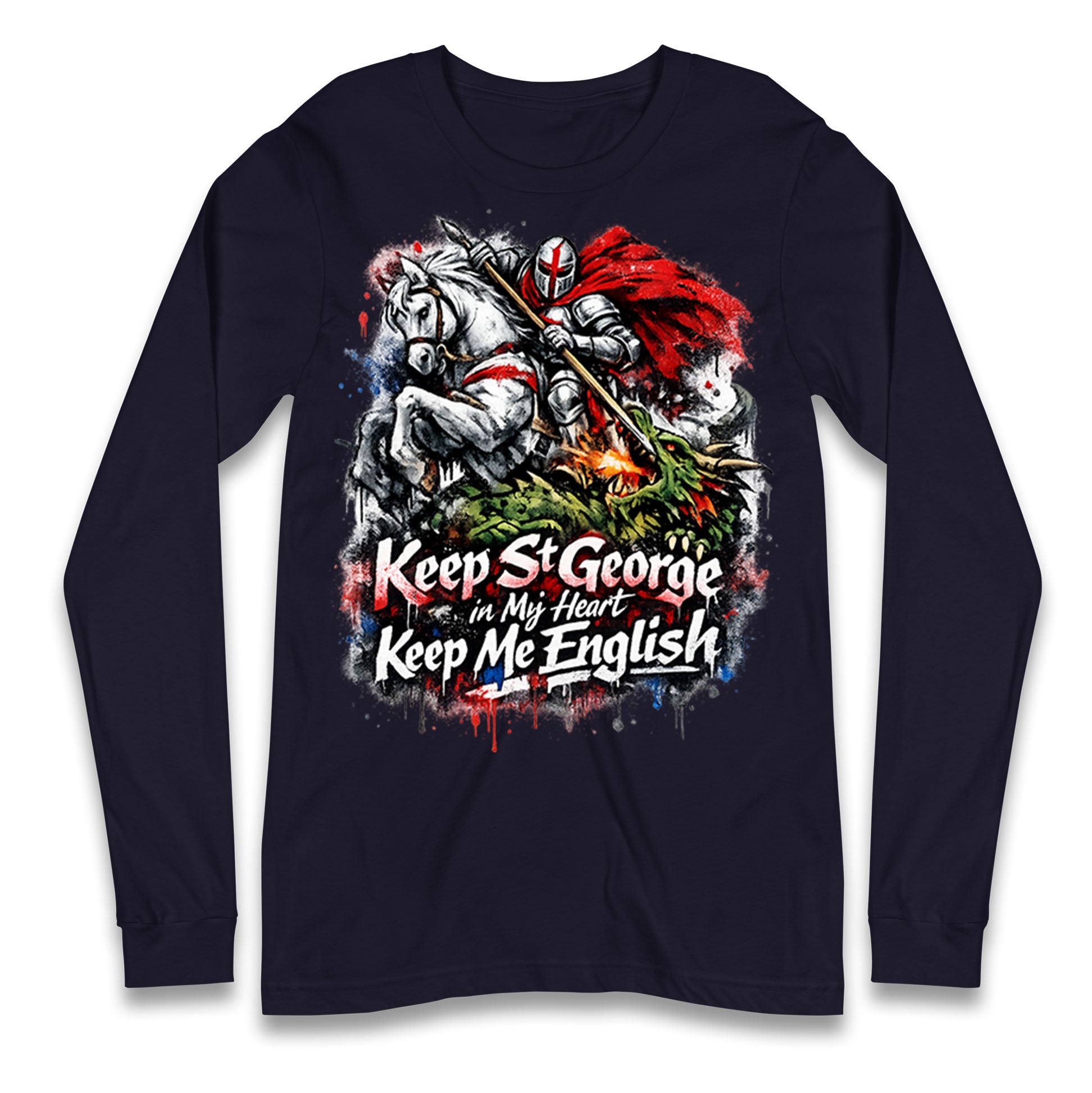St gorges CrossLongsleeve T Shirt