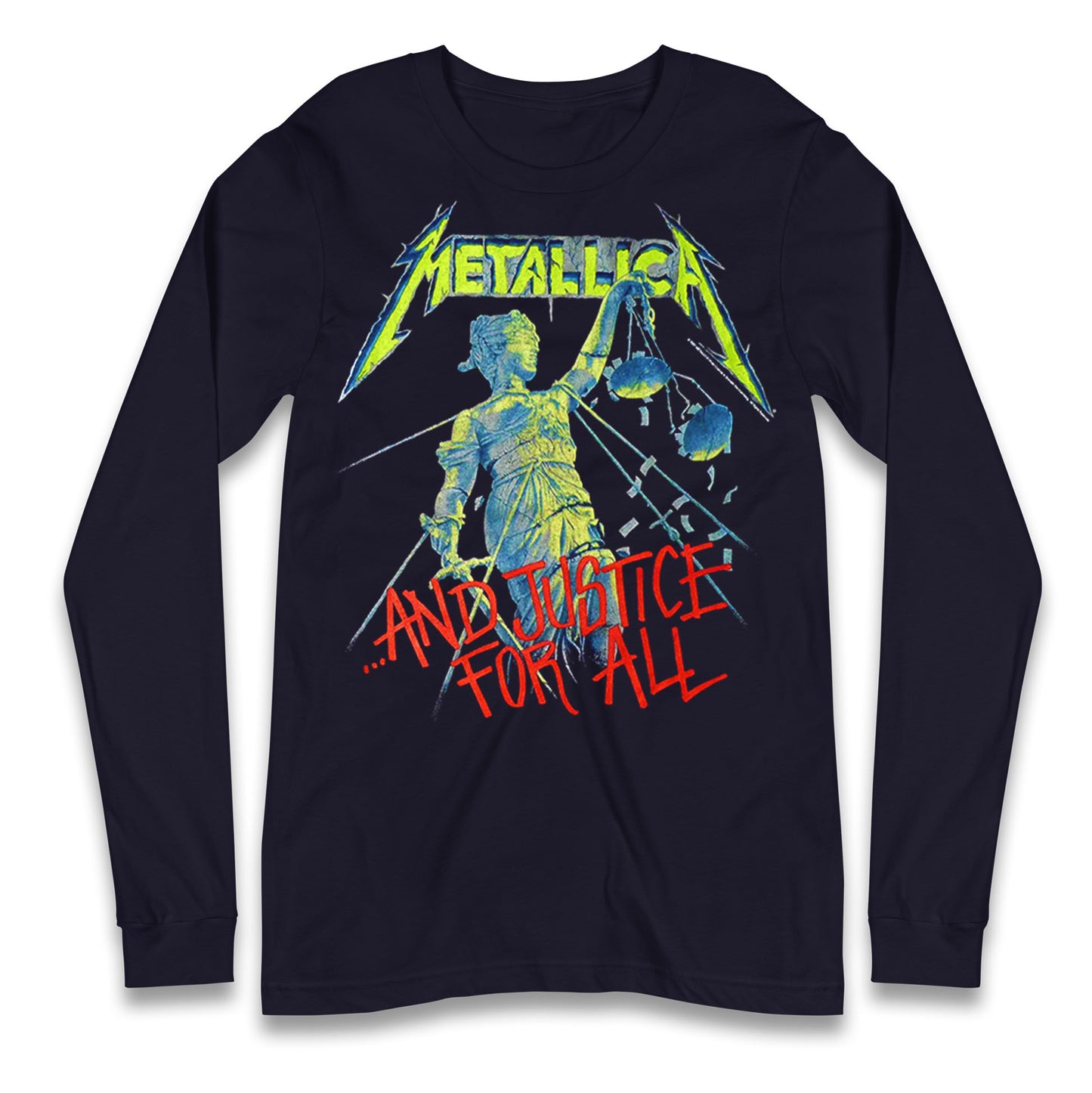 Metallica And Justice For All Longsleeve T Shirt
