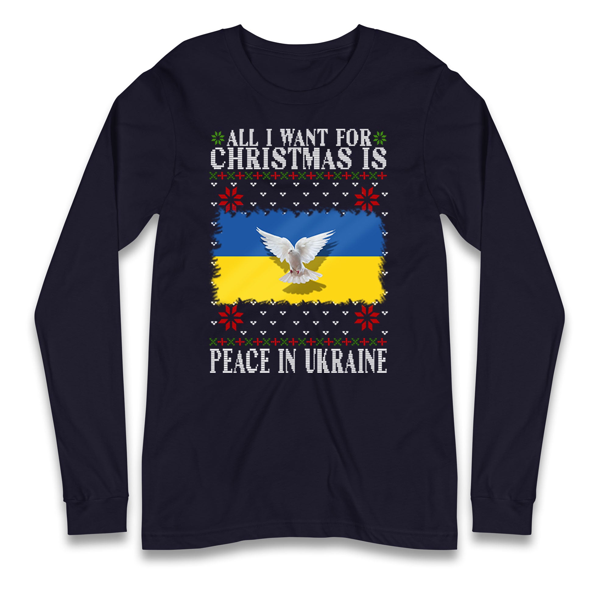 peace in ukraine long sleeve t shirt