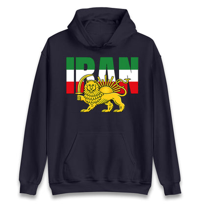 Iran Flag Hoodie 