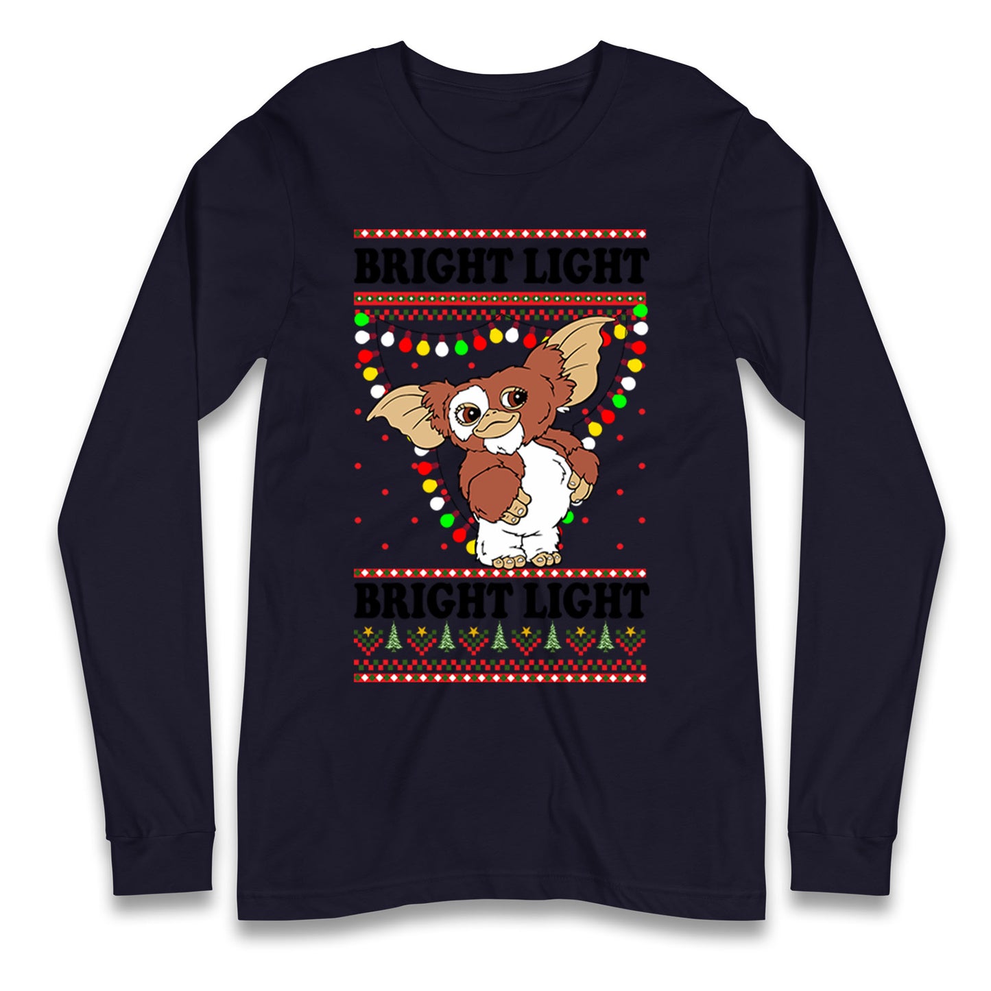 Gizmo Bright Light Christmas Long Sleeve Shirt