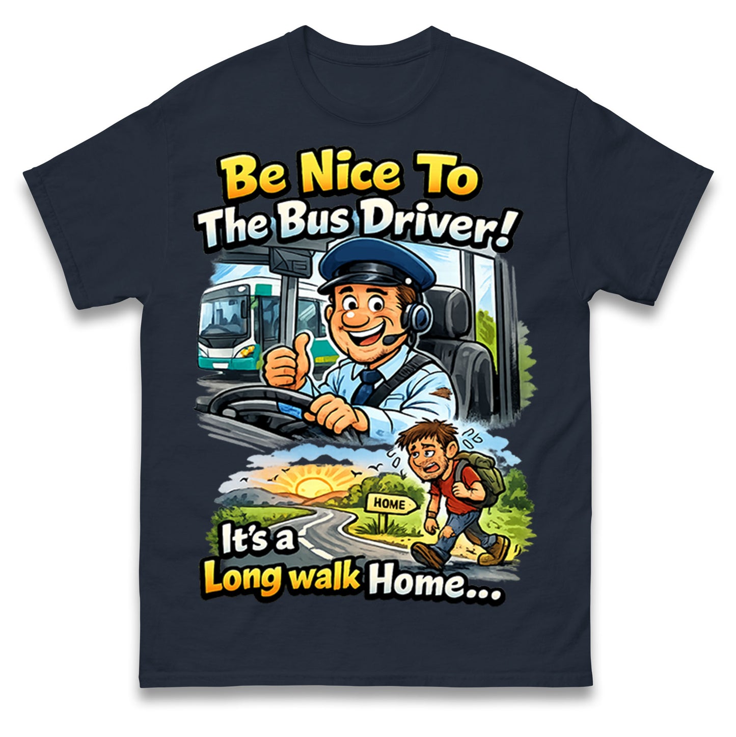 Bus Driver T Shirt
