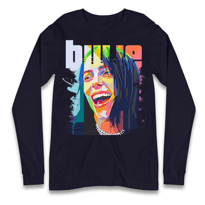 Billie Eilish Painting Longsleeve T Shirt