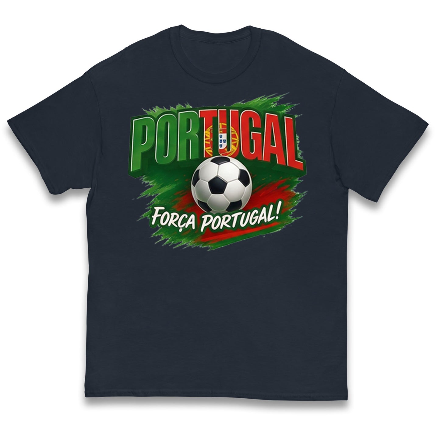 Portugal Retro World Cup Kids T Shirt