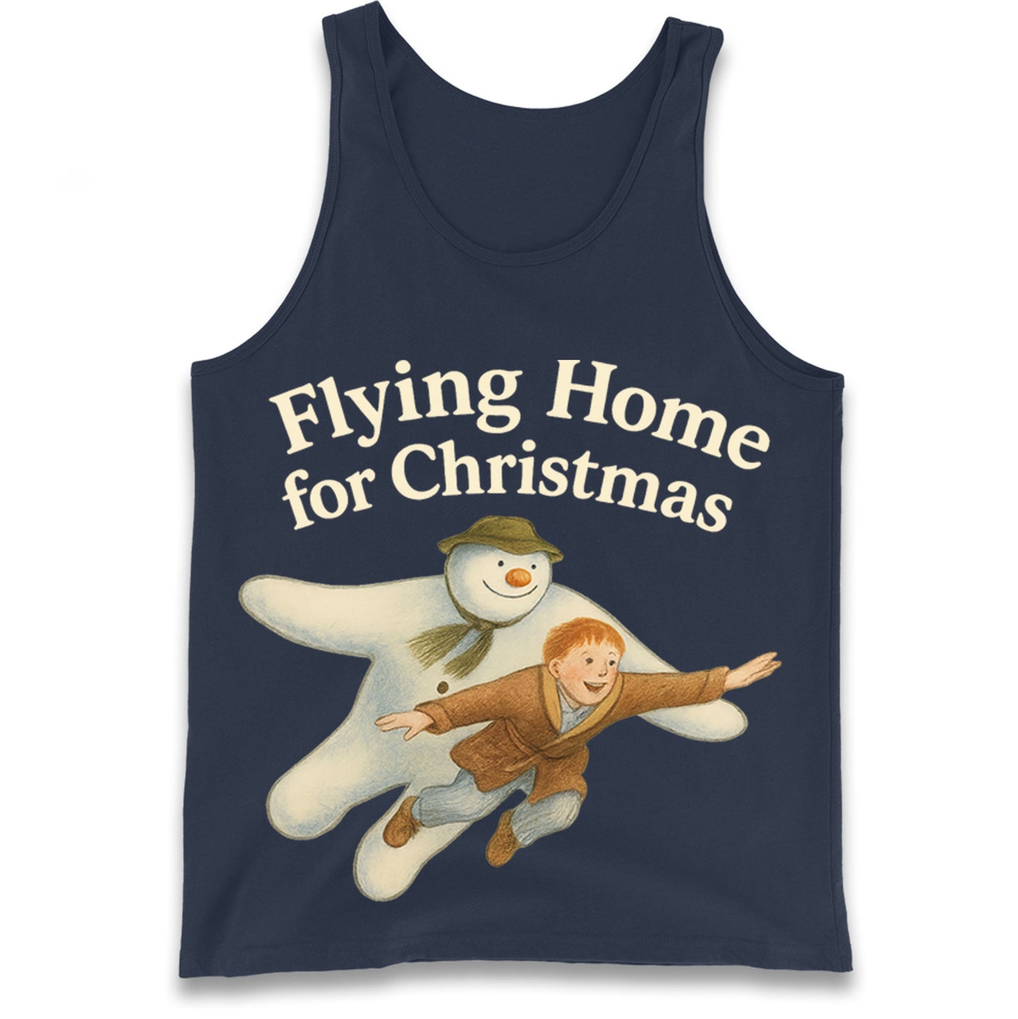 The Snowman Movie Christmas Tank Top