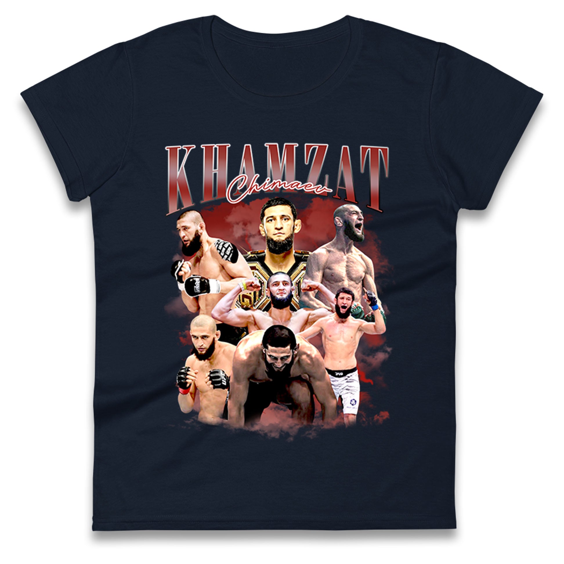 Khamzat Chimaev Ladies T Shirt
