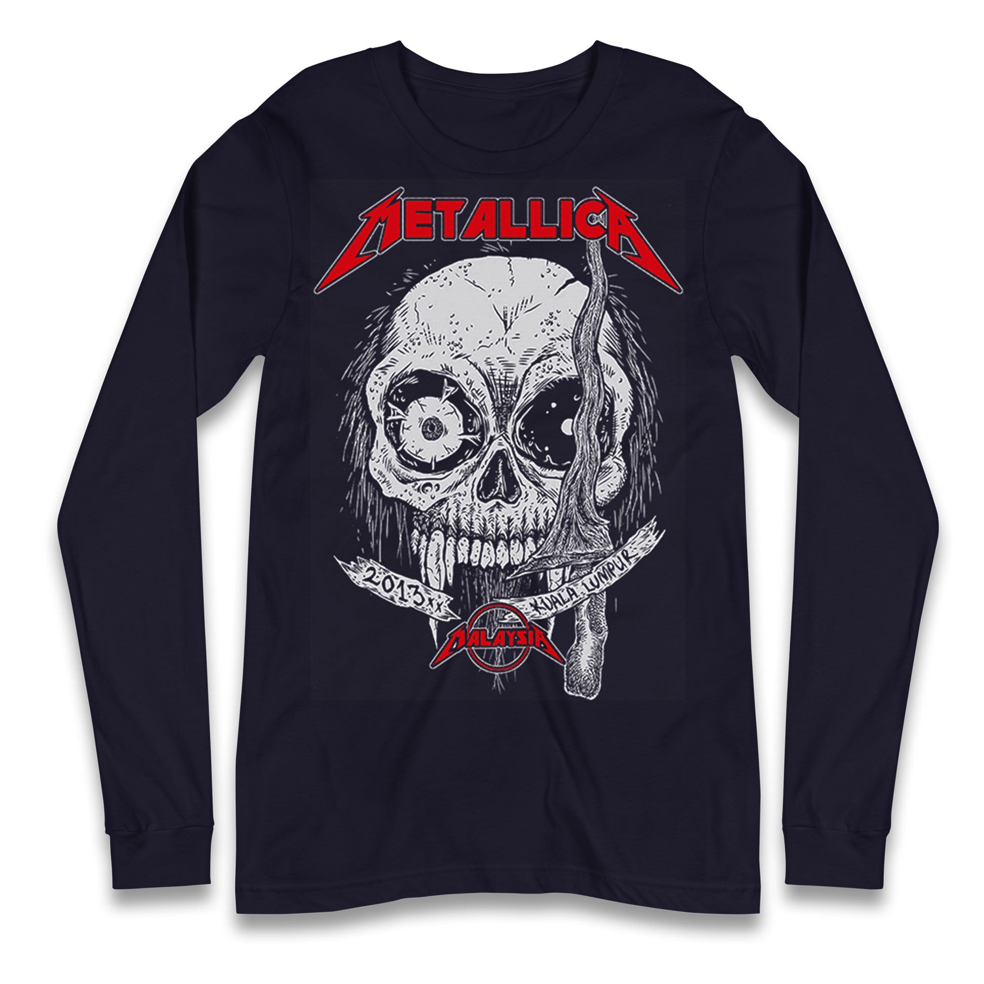 Metallica 2013 Kuala lumpur Longsleeve T Shirt