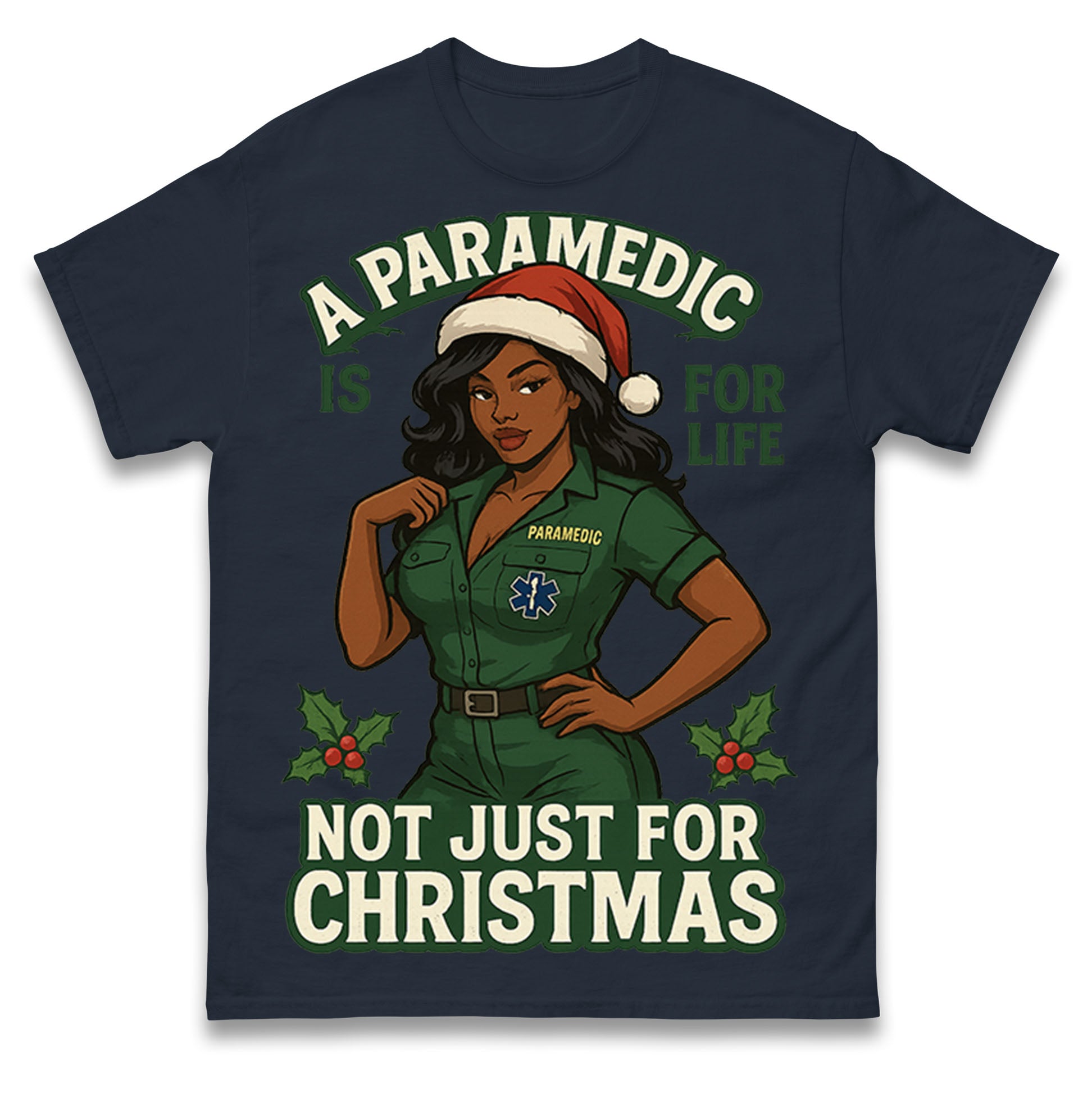 Paramedic Christmas T Shirt