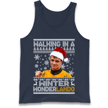 Lando Norris Christmas Tank Top