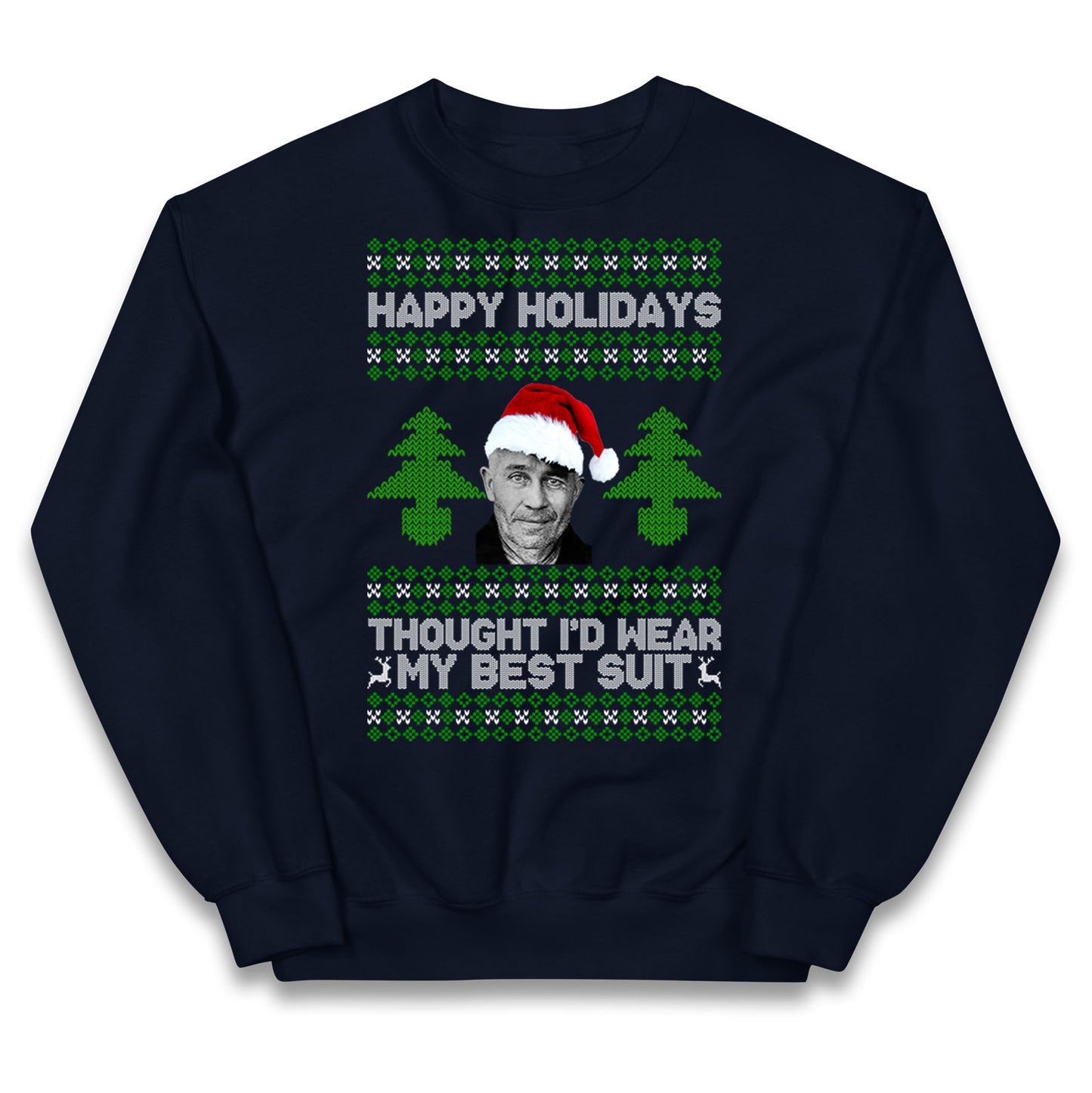 Ed Gein Christmas Kids Jumper