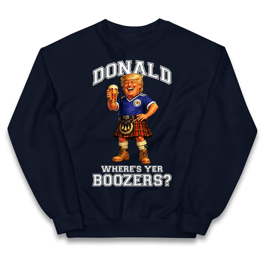 Donald Trump Scotland World Cup Kids Jumper
