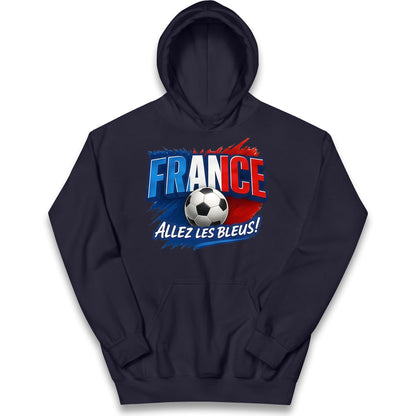 France Retro World Cup Kids Hoodie