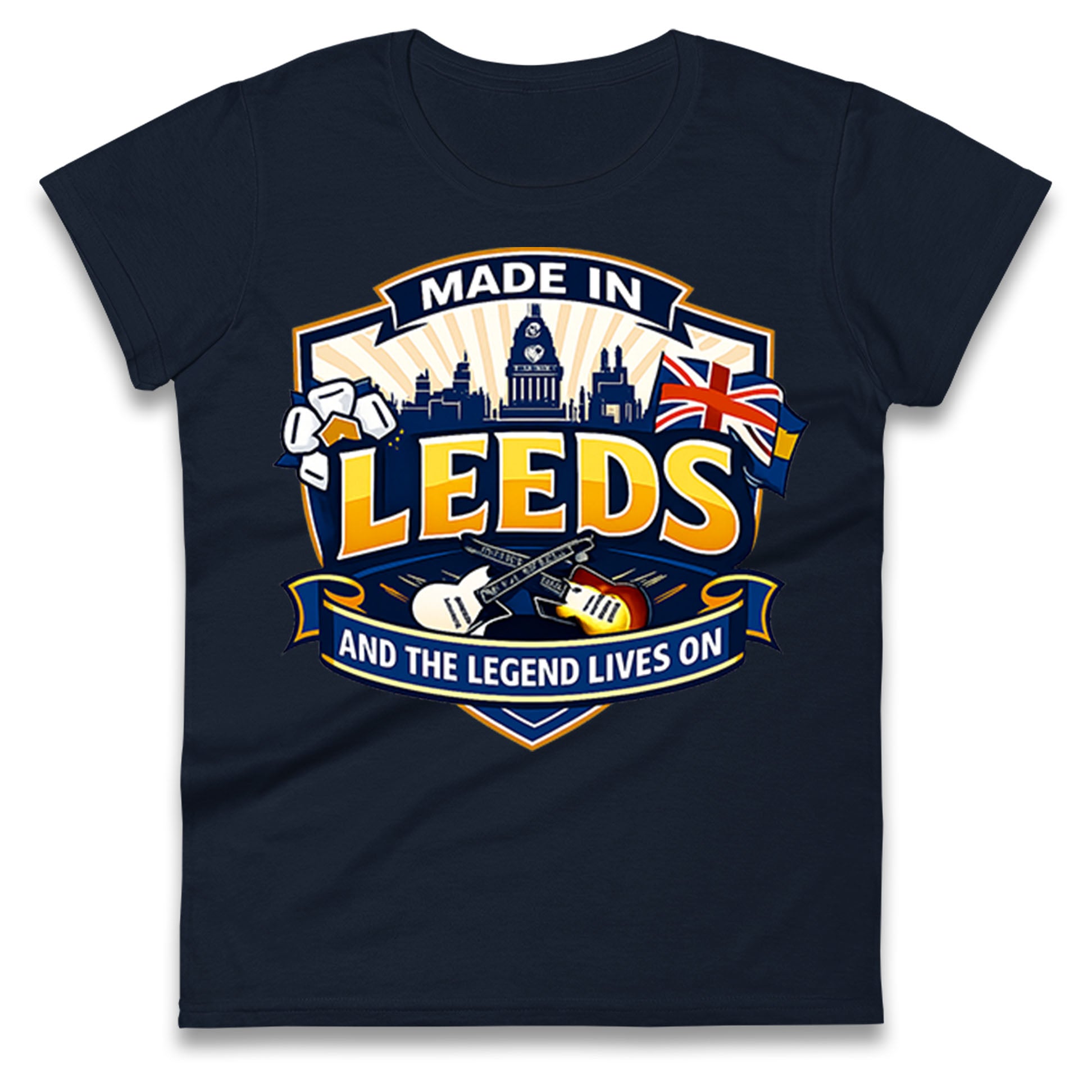 Made In Leeds Ladies T Shirt