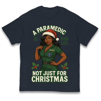 Paramedic Xmas Kids T Shirt
