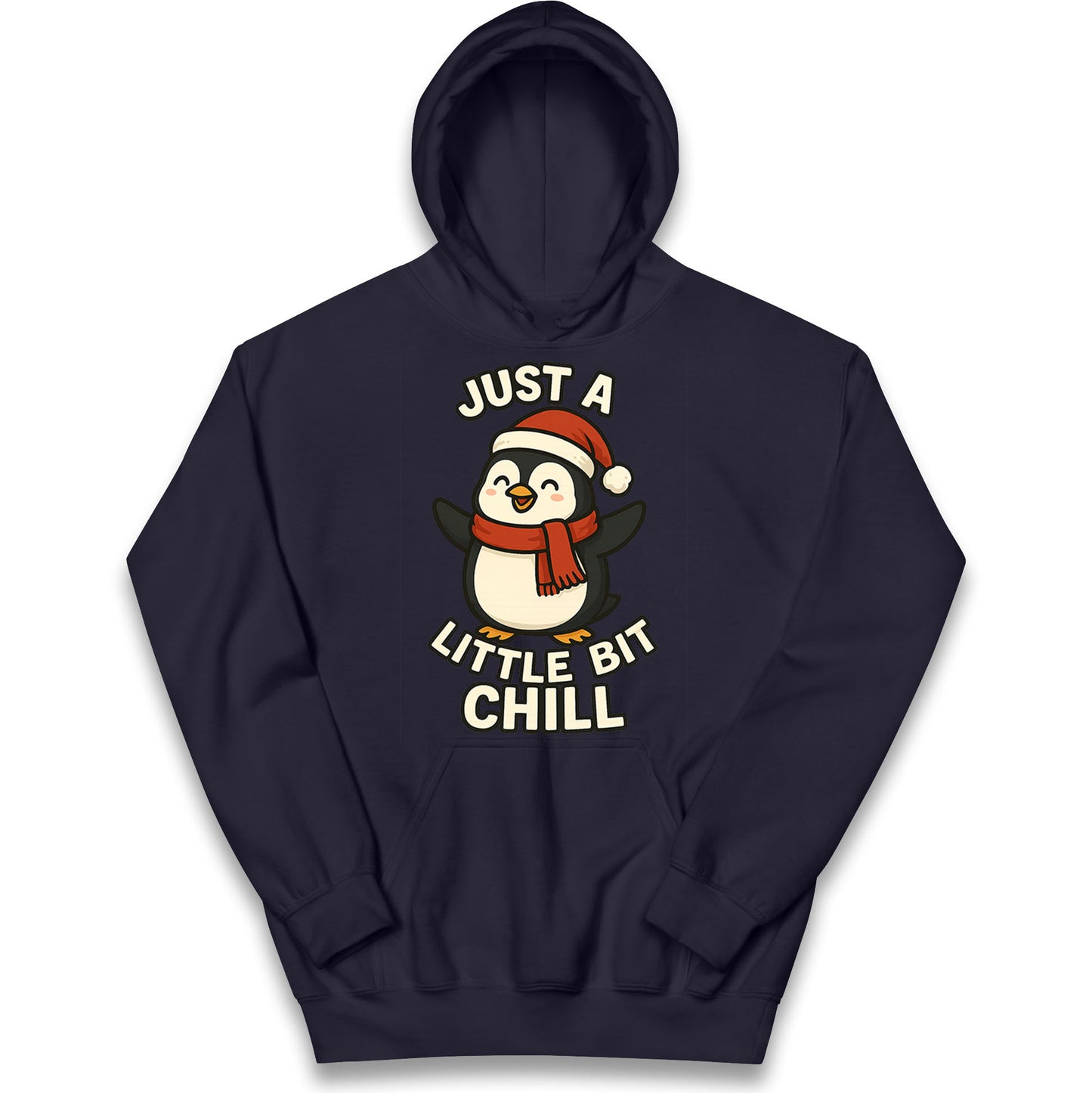 Penguin Christmas Kids Hoodie