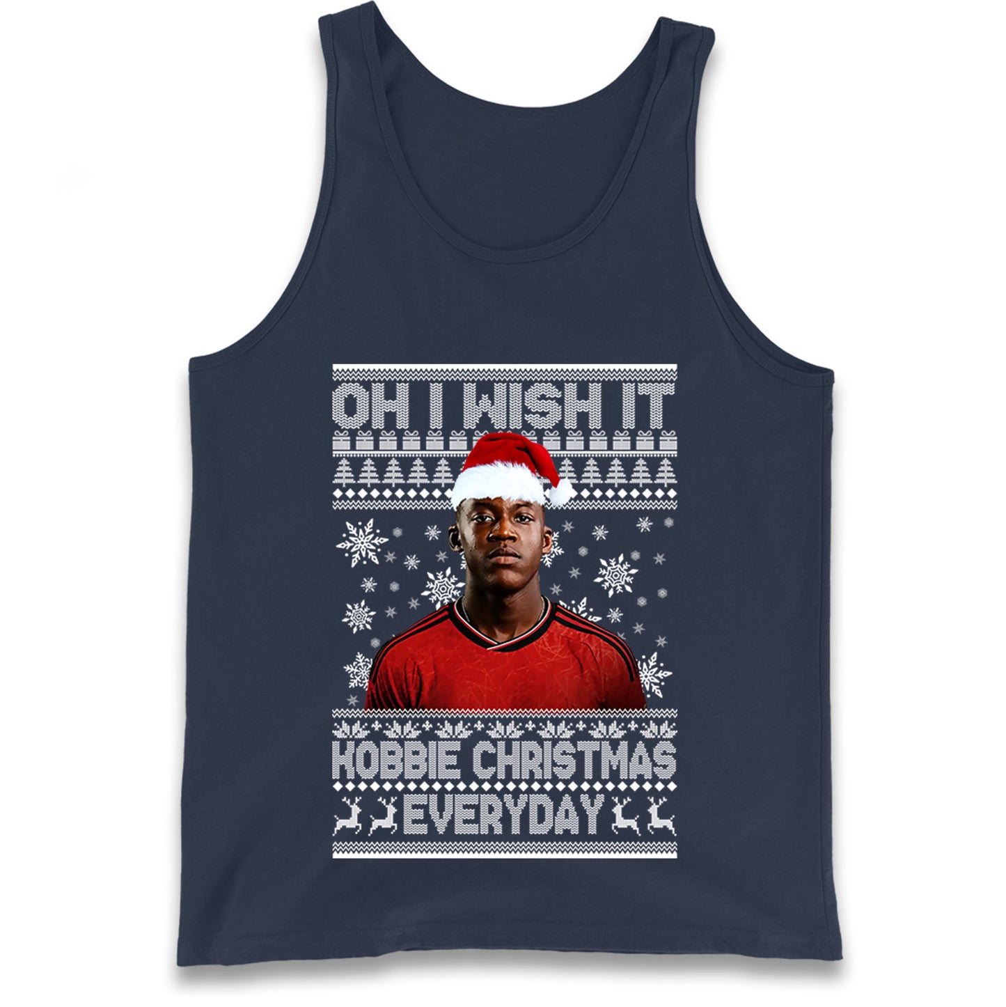 Kobbie Mainoo Christmas Tank Top